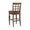 Alaterre Furniture Napa Bar Height Stool with Back, Mahogany ANNA02PDC - alternate 4